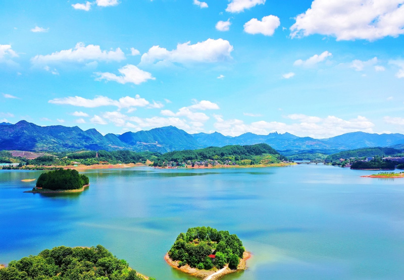 遂昌縣仙俠湖風(fēng)光。遂昌縣委宣傳部供圖
