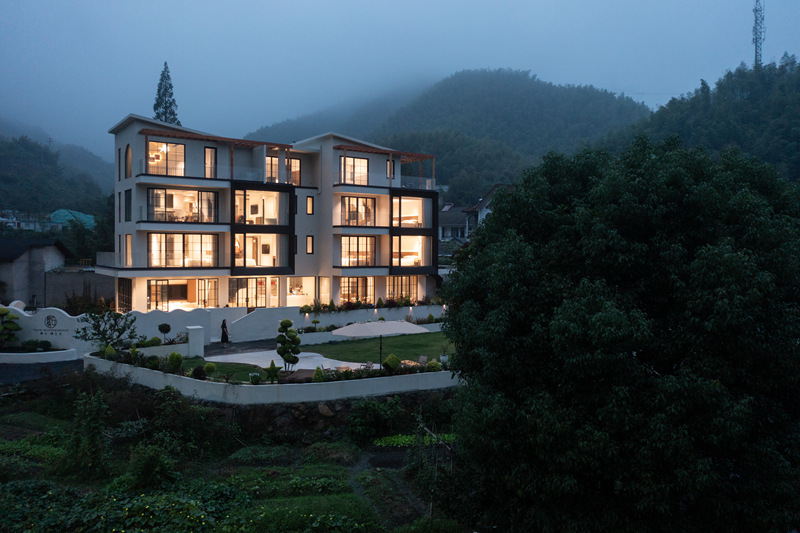 銀坑村民宿。天荒坪鎮(zhèn)供圖