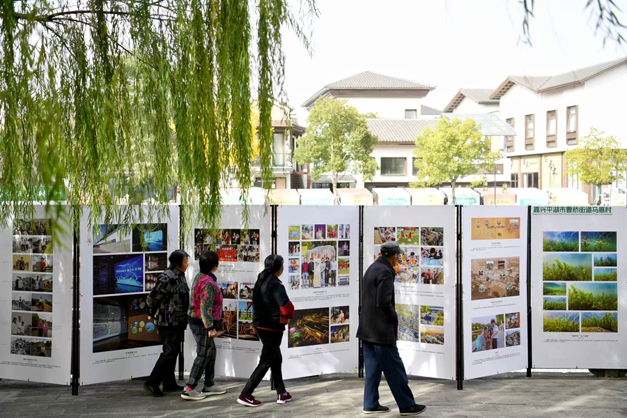 群眾看展。陸偉攝