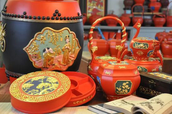 十里紅妝文創(chuàng)。寧海縣委宣傳部供圖