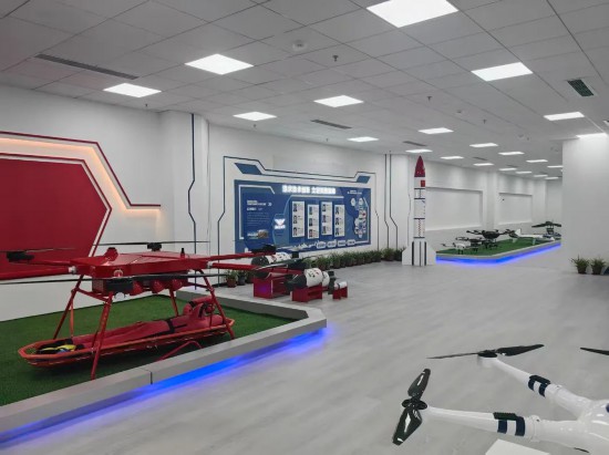 翔龍航空展廳。翔龍航空供圖